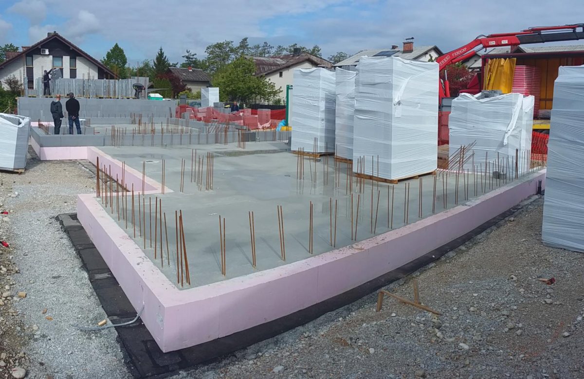 Pričetek gradnje s sistemom JUBHome WALL