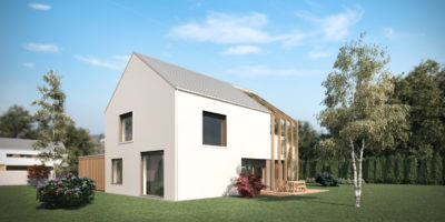 HIša s teraso MODERN 143