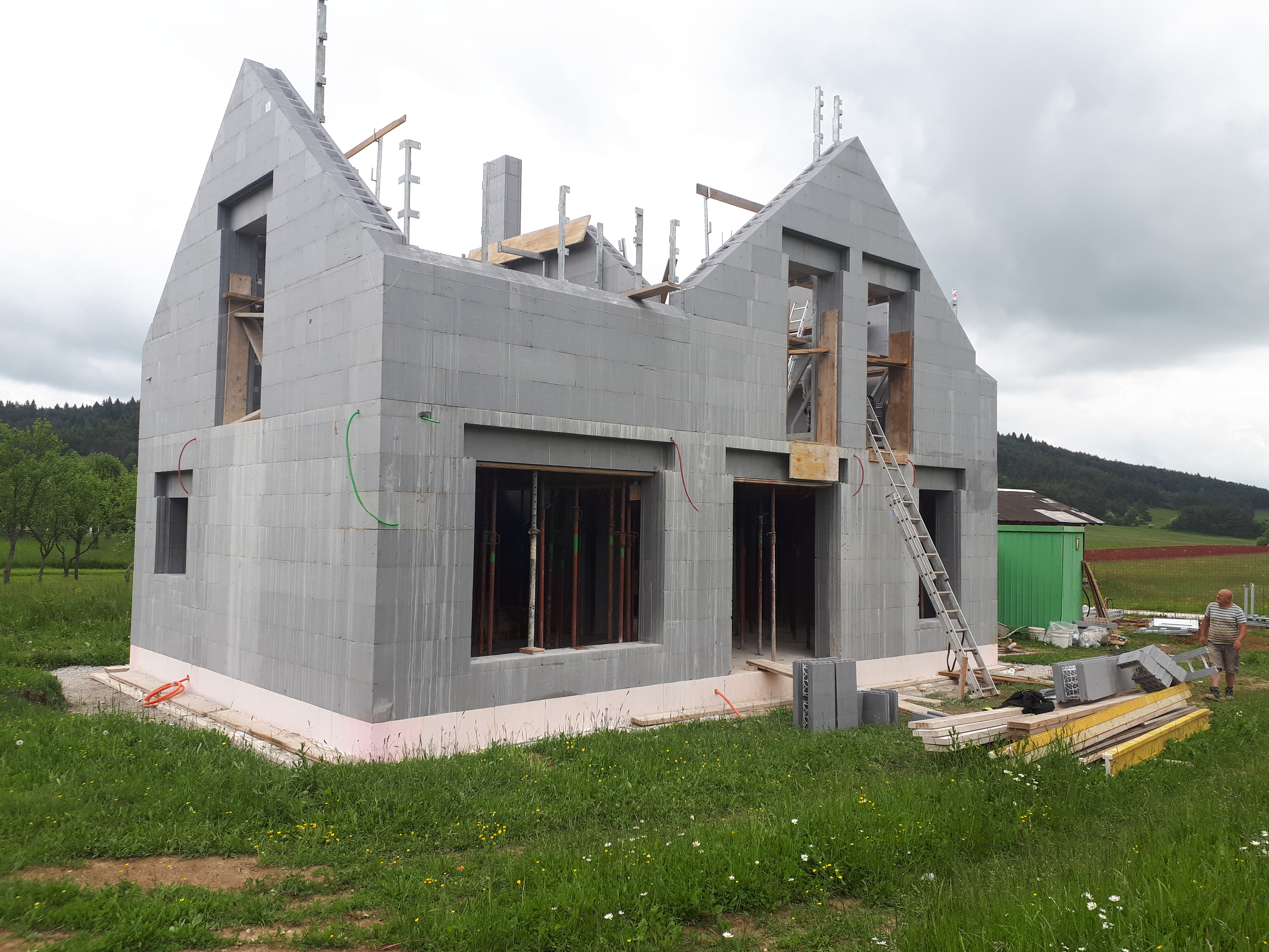 Gradnja hiš na ključ - Velike Bloke